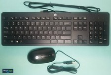 HP KU-1469 Wired Keyboard and Mouse 803181-001 T6T83UT ABA NEW