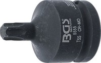 BGS-5555 Kraft-Bit-Einsatz Antrieb Innenvierkant 20 Mm (3/4) T-Profil (FüR Torx)