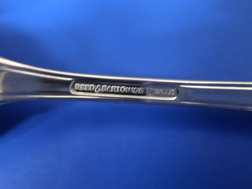4 - Reed & Barton GOLDEN ROSECLIFF Glossy 18/8 Stainless Flatware TEASPOONS - Picture 6 of 6