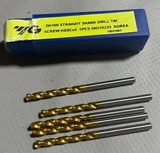 Y-G DN515233 #33 dia Straight Shank Screw Machine Length Drill Bit - Qty. 5