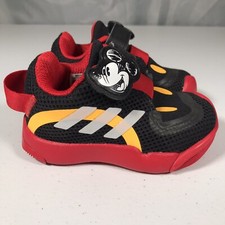 Adidas Disney X ActivePlay Size 4K Infant Mickey Mouse Black White Red FV4258