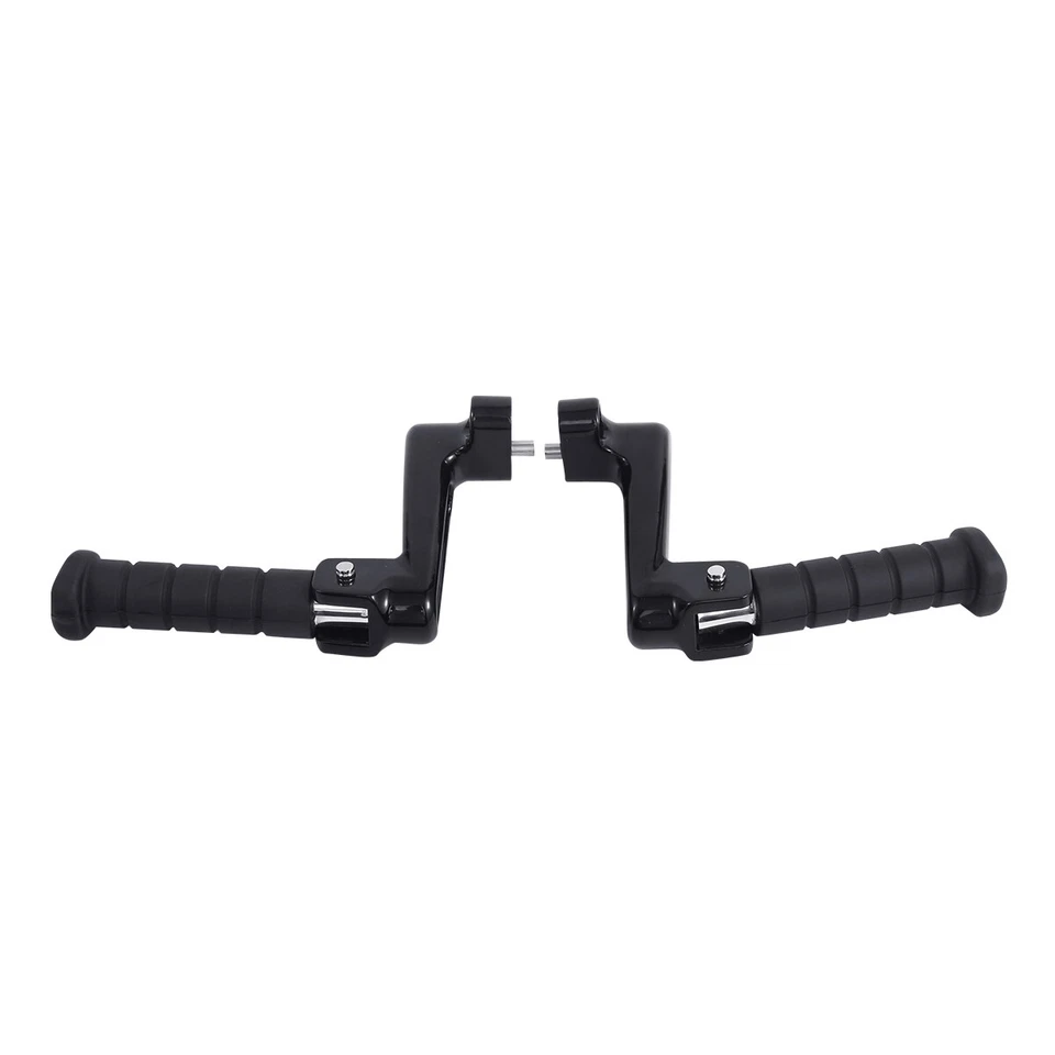 Soporte estriberas traseras negras para pasajero apto para Indian Chief Dark Horse 2016-2019 Foto 2 de 4