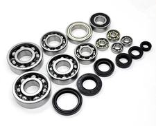 RM80 Engine Crank Shaft & Transmission Bearings & Seals Kit 97 98 99 00 01 