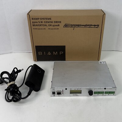 Biamp AudiaEXPI-4 Audio Processor w/ Power Supply - USED