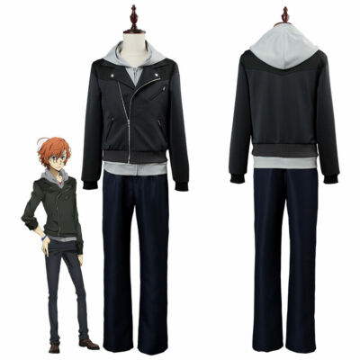 Bungou Stray Dogs Season 3 Nakahara Chuuya Cosplay Costume Full Set Uniform Suit