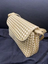 Bottega Veneta Satin Intrecciato Party Bag Clutch Bag Used