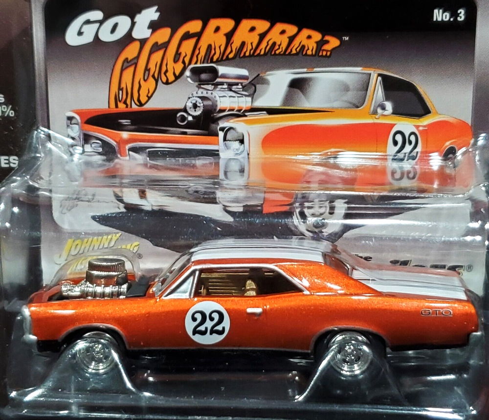 Johnny Lightning 67 1967 Pontiac GTO The Spoilers Race Detailed Collectible Car