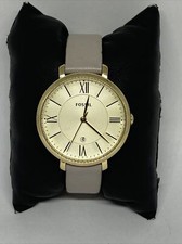 Fossil Jacqueline ES3434 Women's Gray Leather Analog Dial Quartz Watch MP373