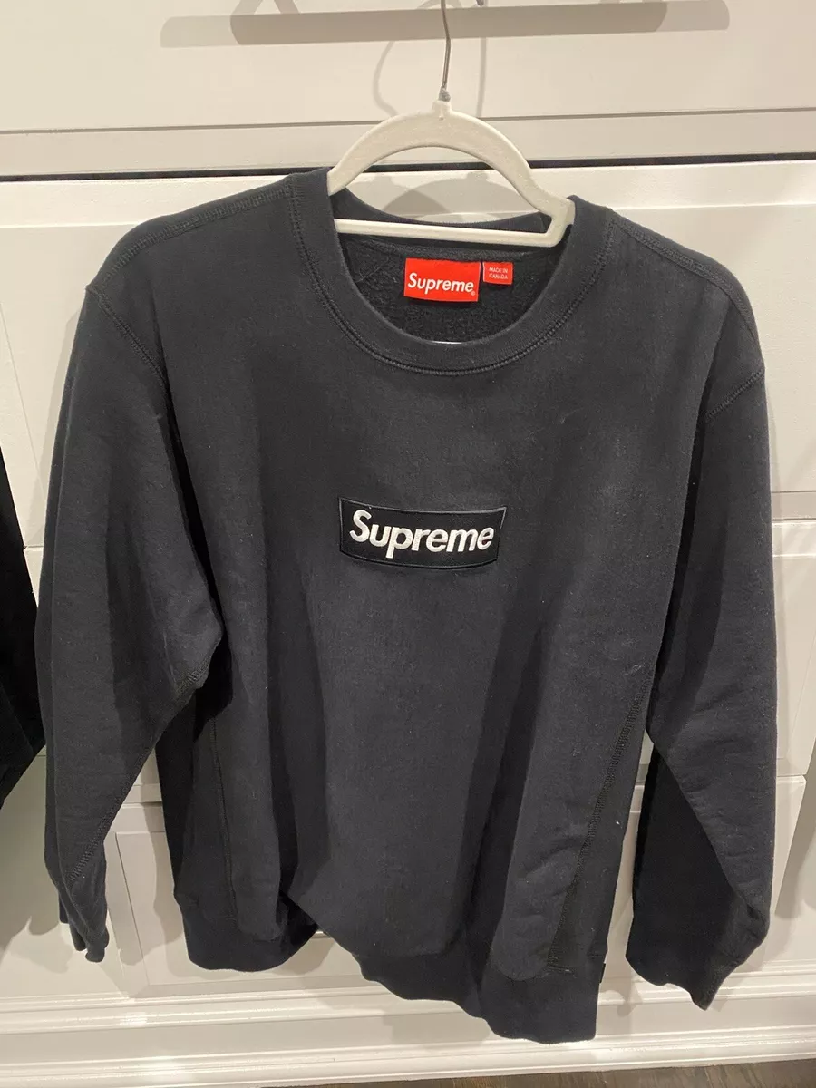 お気に入りの Supreme たつ 2018FW Crewneck Logo Box スウェット - tsunagari-group.com