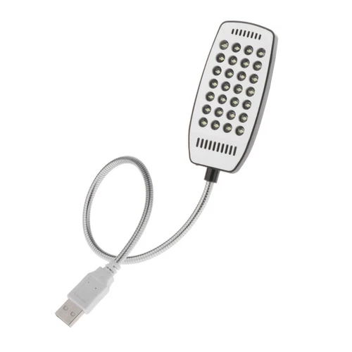 USB Portable Lampe de Lecture avec 28 LED Col De Cygne pour Ordinateur Portable