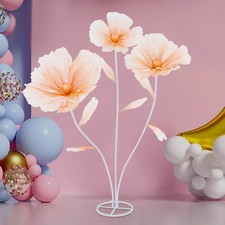 Large Artificial Wedding Flowers Three-headed Wedding Decorative Height:170cm