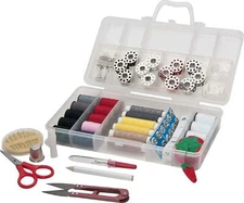 Sewing Kit Home Essentials Sunbeam Sewing Kit With Over 100 Pieces Storage Box