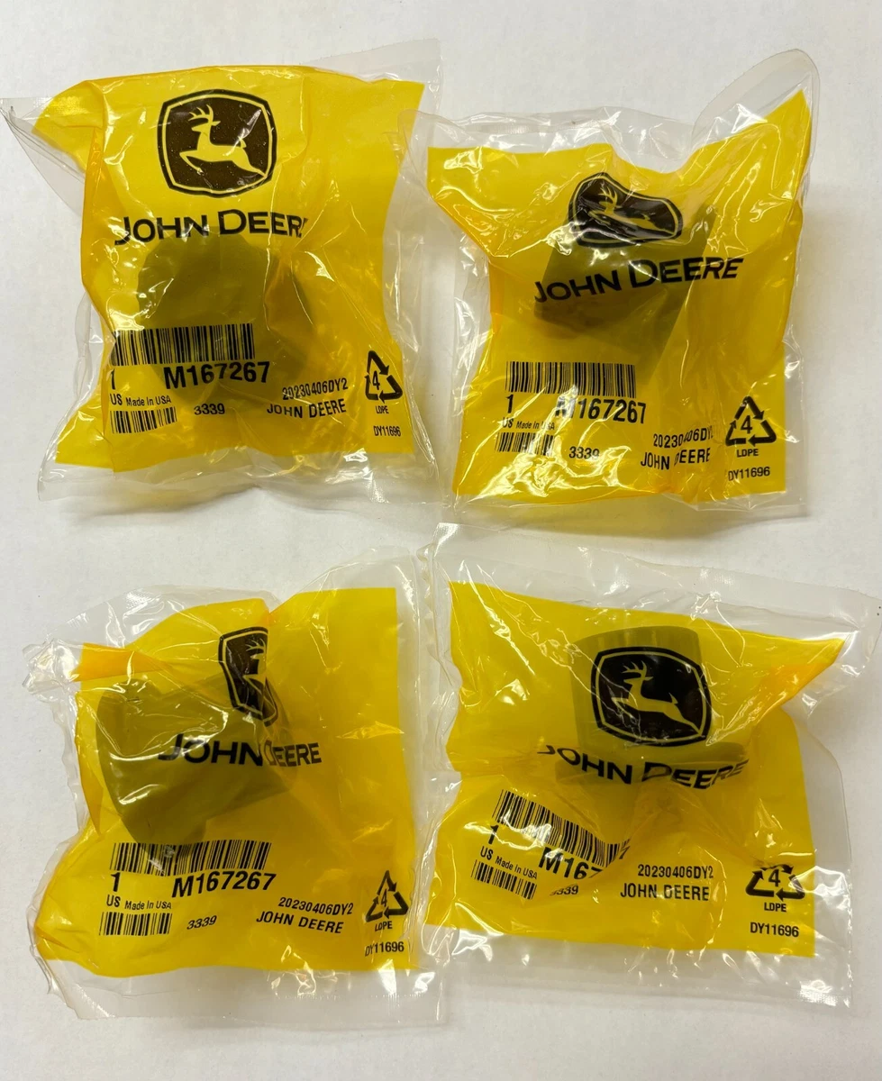 John Deere OEM Caster Spindle Bushing M167267 (4-Pack) Z235 Z255 
