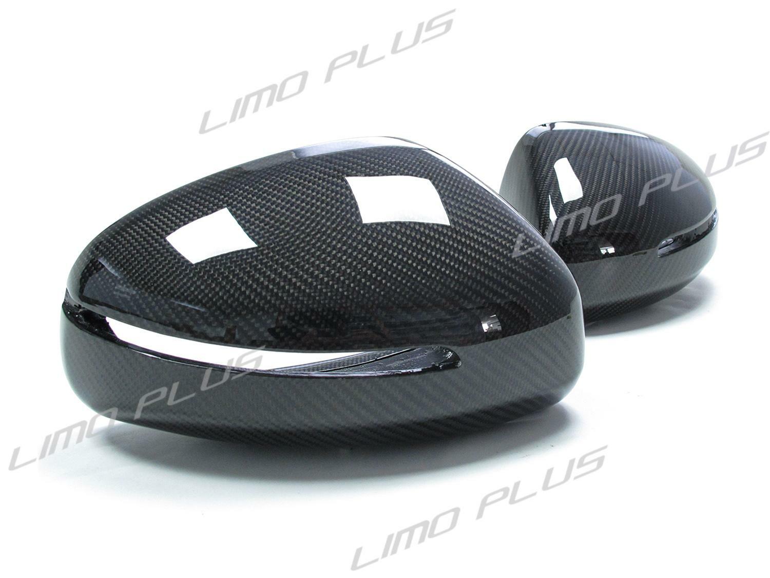 2008-2014 Carbon Fiber Mirror Cap Covers for Audi R8 TT TTS Quattro NonGT