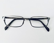 Oliver Peoples Titanium Metal Rectangular Glasses Japan Ellsworth 53 17 145 PDG