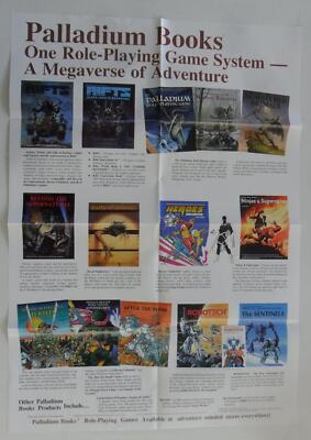Palladium Books - Promo Poster - Palladium Books Verlag