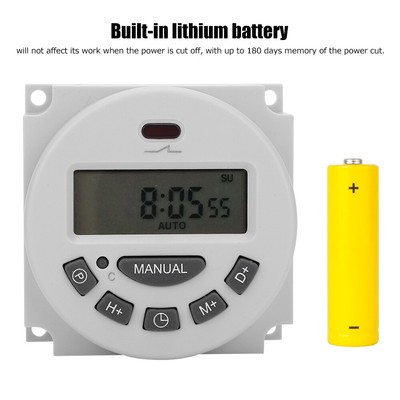 CN101A L701 12V Digital Time Switch LCD Congenerous Computer Electron Timer