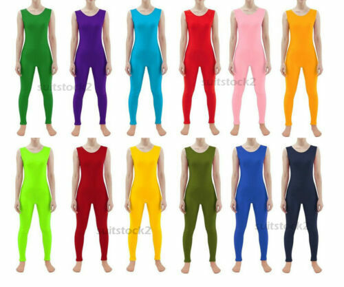 New product Unisex Spandex Sleeveless Bodysuits Gymnastic Spring new work one after another BodySuit Dancewear