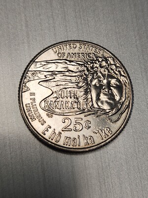 2023 D Mint - ''Edith Kanaka'Ole'' US Quarter *ERROR* ''In COD We Trust''