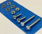 Headshell Cartridge Mounting Screws Washers Nuts Hardware Turntable Kit 10pc set