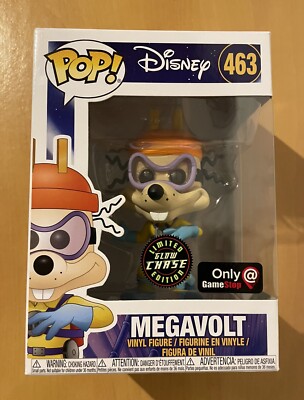Funko Pop Disney Darkwing Duck #463 Megavolt Glow Chase