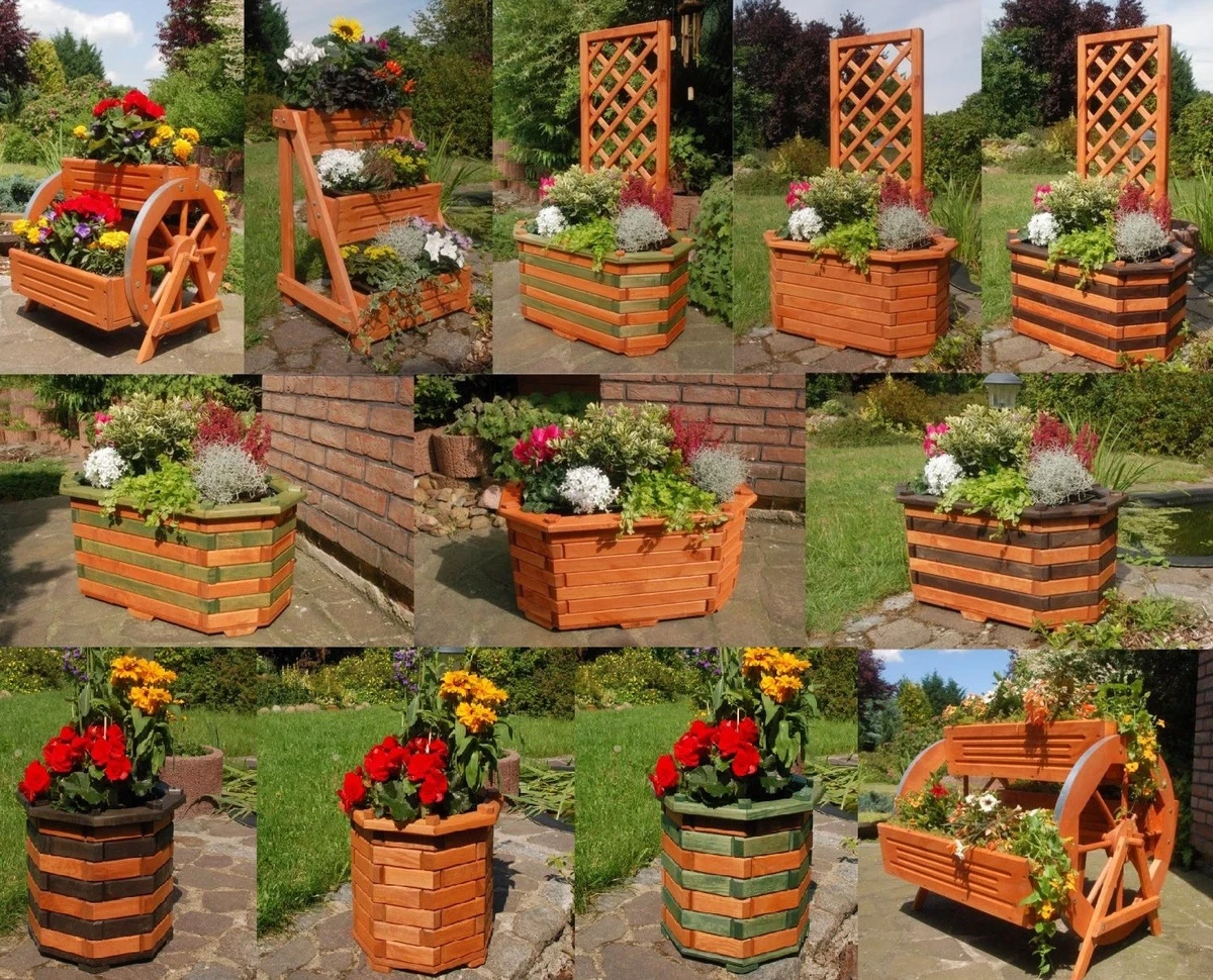 VICASKY Support à Plantes En Métal Amovible Pour Balcon Et Salon