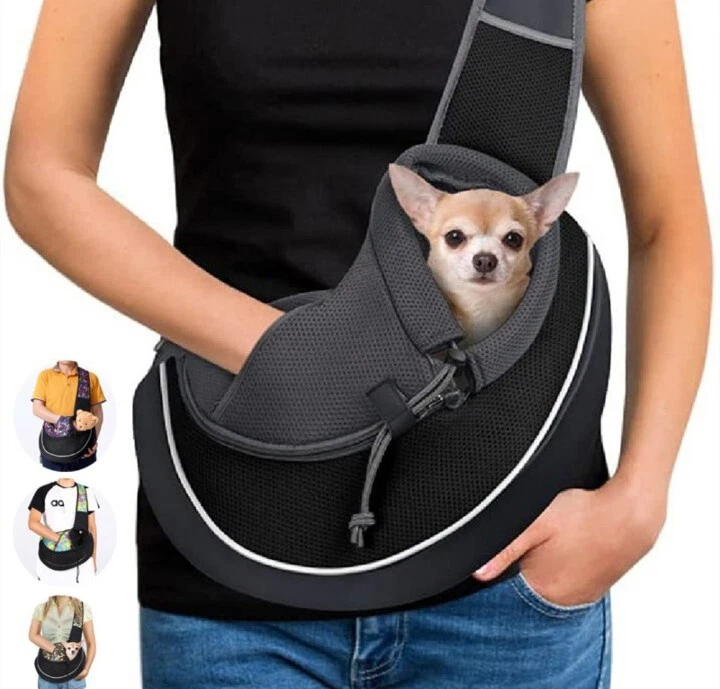 Bolso Bandolera para Mascotas Perros Gato Cómodo Bolso Bandolera para Mascotas Foto 2 de 4