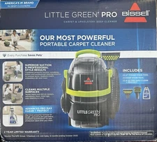 NEW - Bissell 2505 Little Green Pro Carpet & Upholstery Deep Cleaner