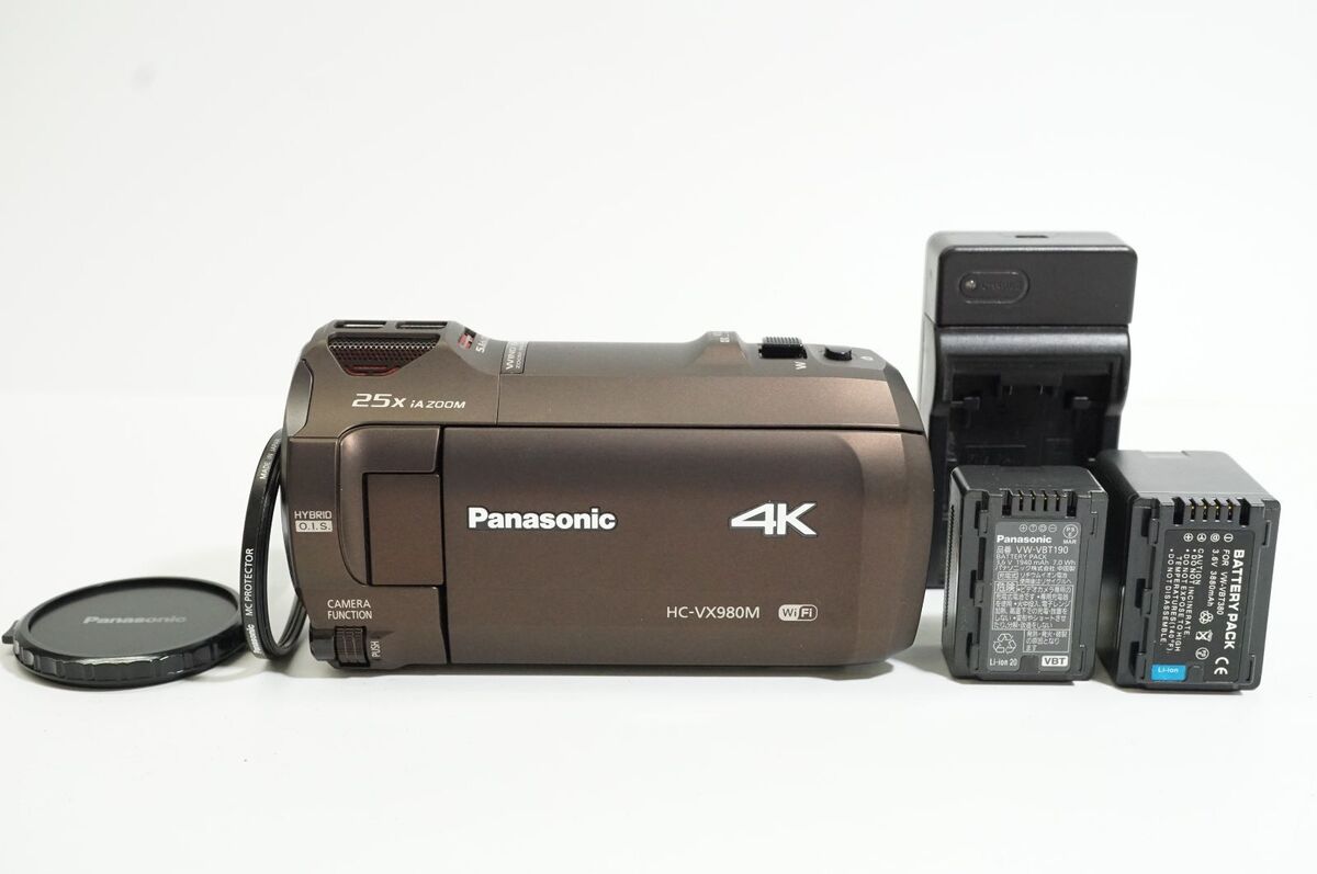 Panasonic HC-VX980M-T Digital 4K Camcorder Handycam Brown Panasonic HC-VX980M-T Digital 4K Camcorder Handycam Brown