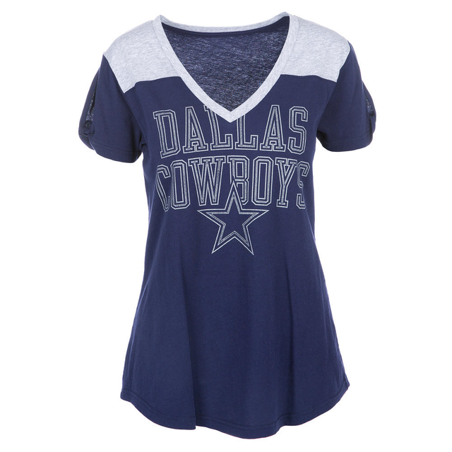 off the shoulder dallas cowboys shirt