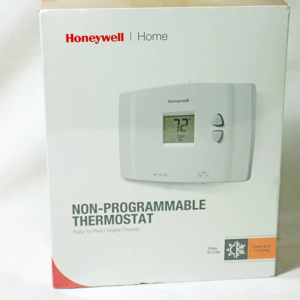 Honeywell Non-Programmable Thermostat Digital Display RTH111B1016 NOS | eBay