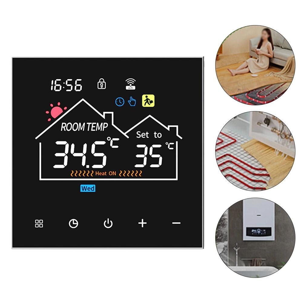 Smart Thermostat with WiFi Connectivity and User Friendly Touch Screen-image