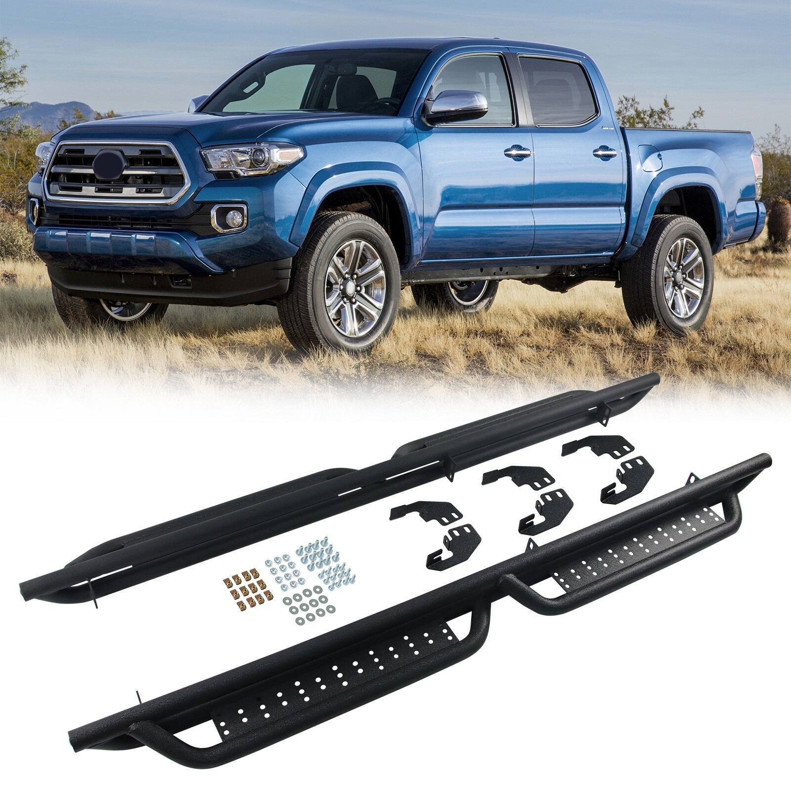 Side Step Running Boards for 2015-2022 Chevrolet Colorado/GMC Canyon Crew Cab