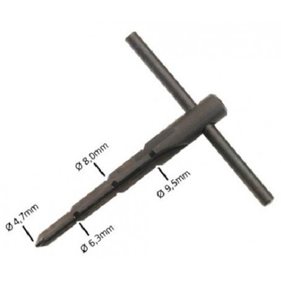 JAMARA 177541 MODELING AIR SCREW STEP DRILL HUB WRENCH FOR PROPELLERS