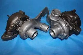 Turbolader Audi A8 4.0 TDI W18 202 Kw 275 PS Links + Rechts ohne Hella A26 