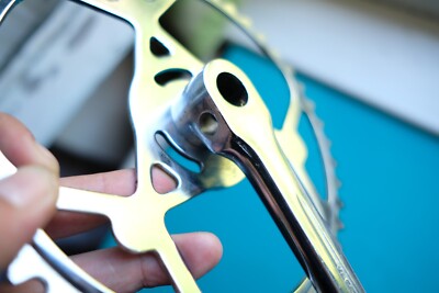 Pédalier Plateau 46 Dents SOLIDA Prestige – 195 Mm – Pour Vélo Course – France