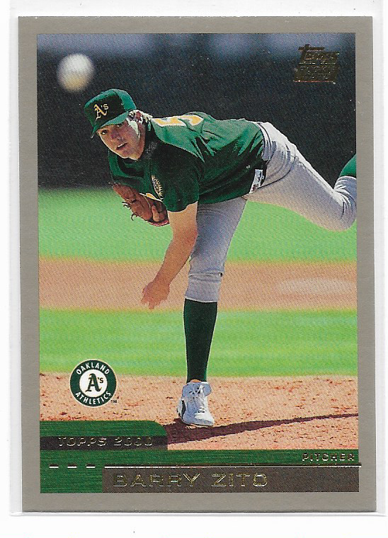 Barry Zito 2000 Topps Traded  Rookie Card #t67
