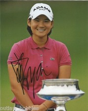 LPGA Yani Tseng Autographed Signed 8x10 Photo COA B