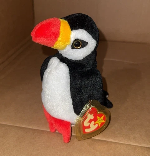 "Puffer" the Puffin (1997) Ty Beanie Baby  - Vintage Plush PRE OWNED