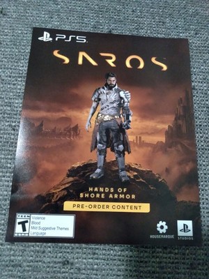 SAROS Pre-Order Bonus Content PlayStation 5 