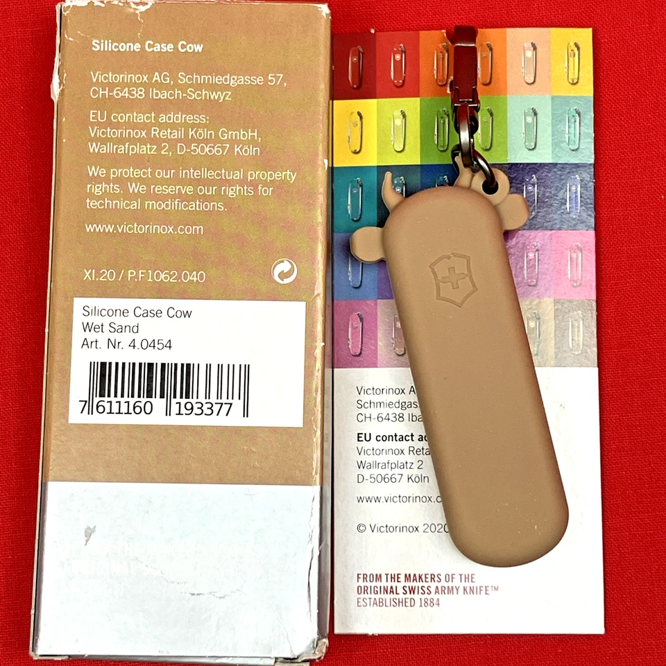 Funda de silicona para navaja suiza Victorinox para 58 mm 5 colores seleccionar nueva en caja Foto 3 de 4