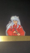 Inuyasha 3D Lenticular Anime Movimiento Coche Calcomanía Calcomanía Peeker