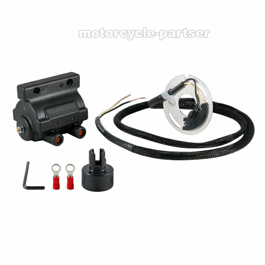 Bobina de encendido doble fuego FLSTC Softail Heritage Classic para Harley Davidson Foto 3 de 4