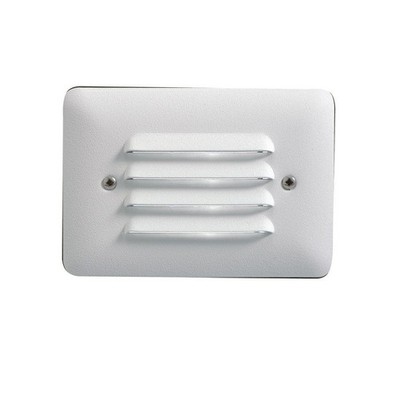 0.86W 1 LED Louvered Mini Step Light - with Utilitarian inspirations - 3.5