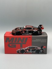 MINI GT 1/64 PORSCHE 911 GT3 R #9 2023 IMSA 12 Hours SEBRING GTD PRO WINNER