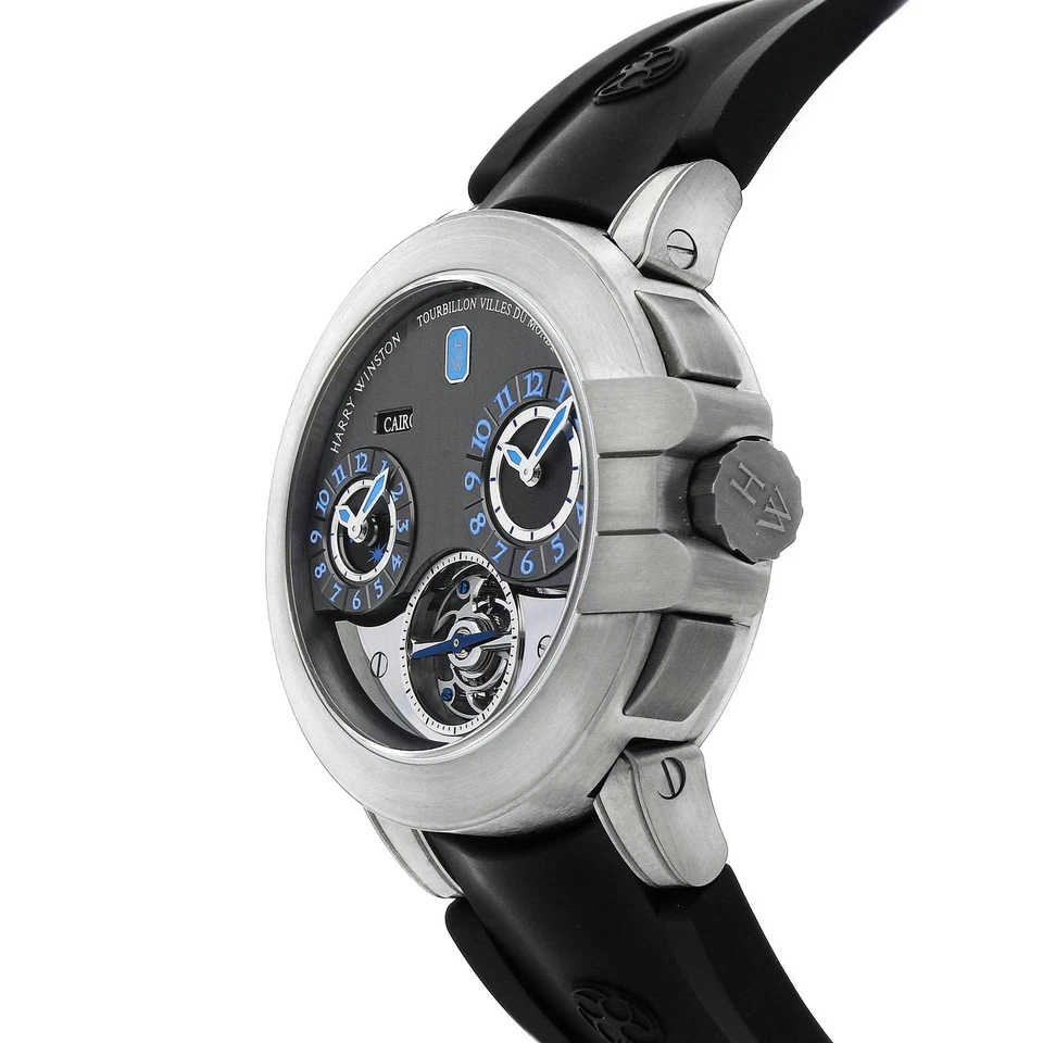 Reloj Hombre Harry Winston Ocean Collection Project Z5 Automático Zalium 400-MATTZ45Z Foto 2 de 4