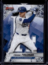 2025 Bowman's Best Freddie Freeman Lazer Refractor #/350 Dodgers
