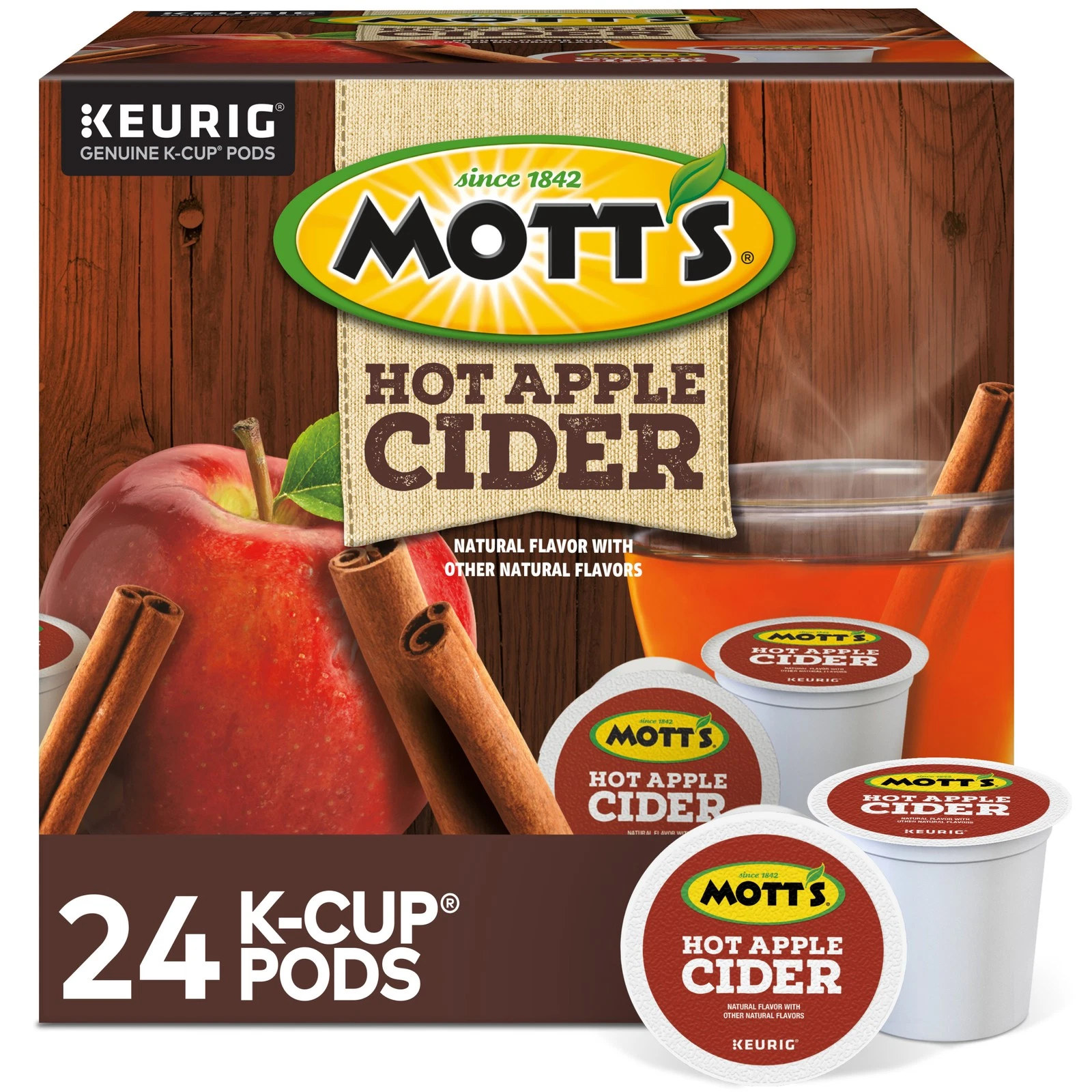 Motts Hot Apple Cider, Keurig K-Cup Pod, 24 Count Review