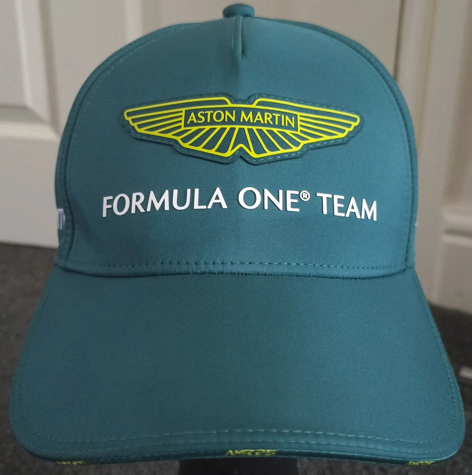 2025 Aston Marting Aramco Racing F1 Team Cap Hat One Size Green - Image 1 of 4