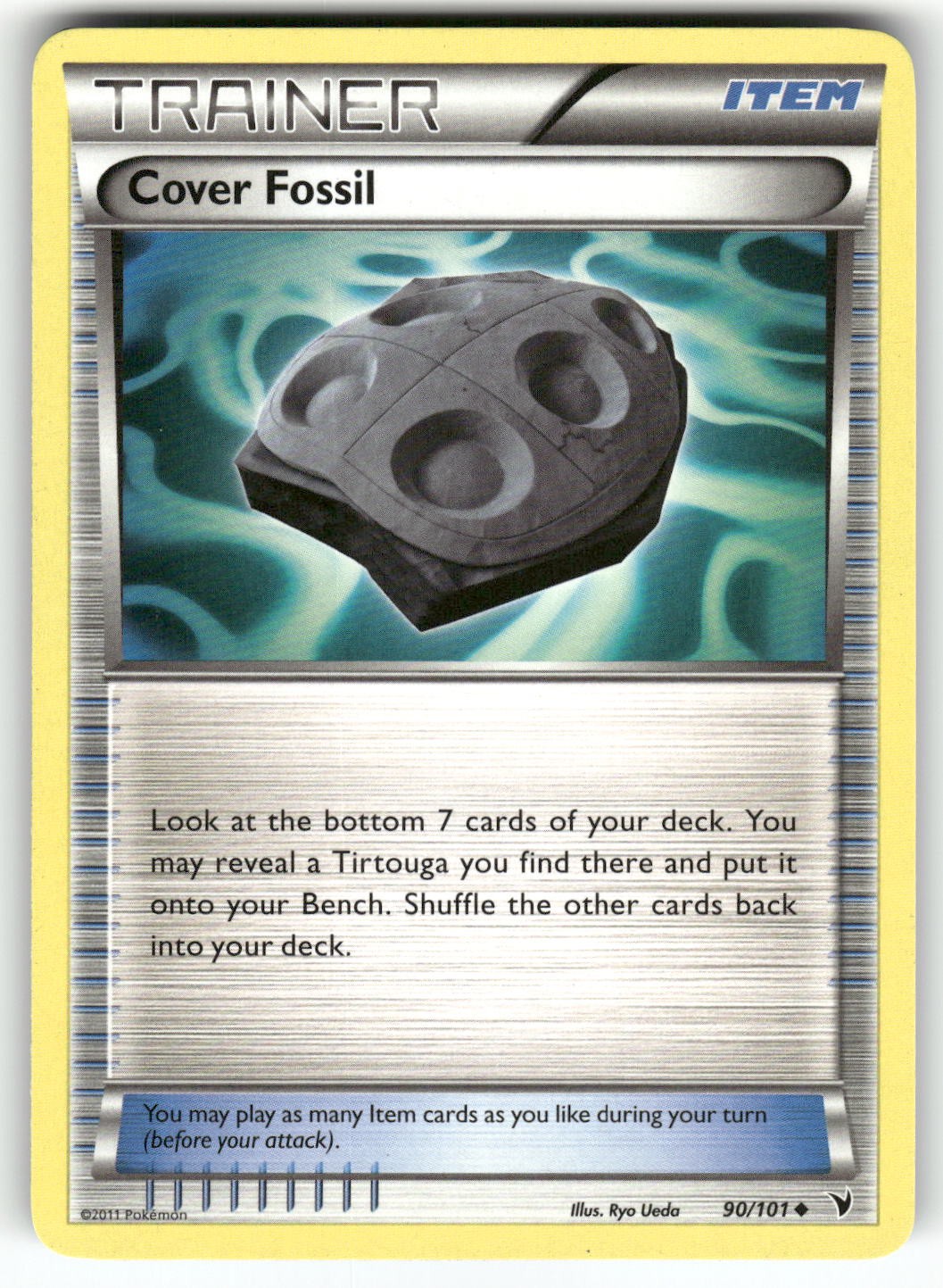 Cover Fossil Noble Victories Uncommon Pokemon Lightly played